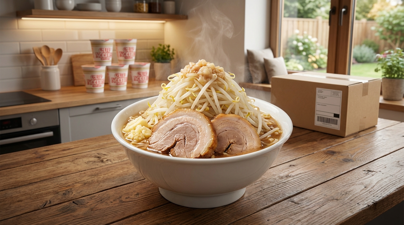 自宅で楽しむ二郎系ラーメン|通販・カップ麺まとめ