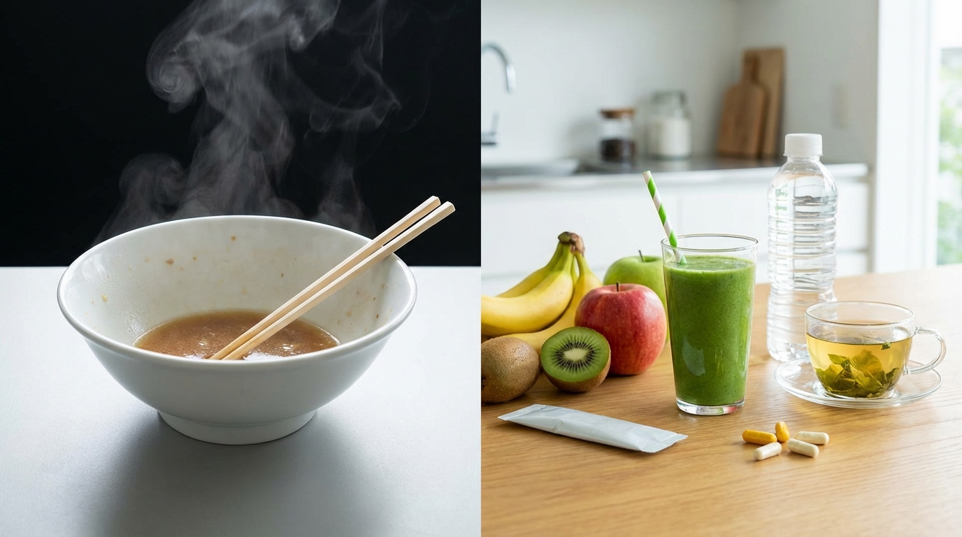 二郎系ラーメンを食べた後のリカバリー方法