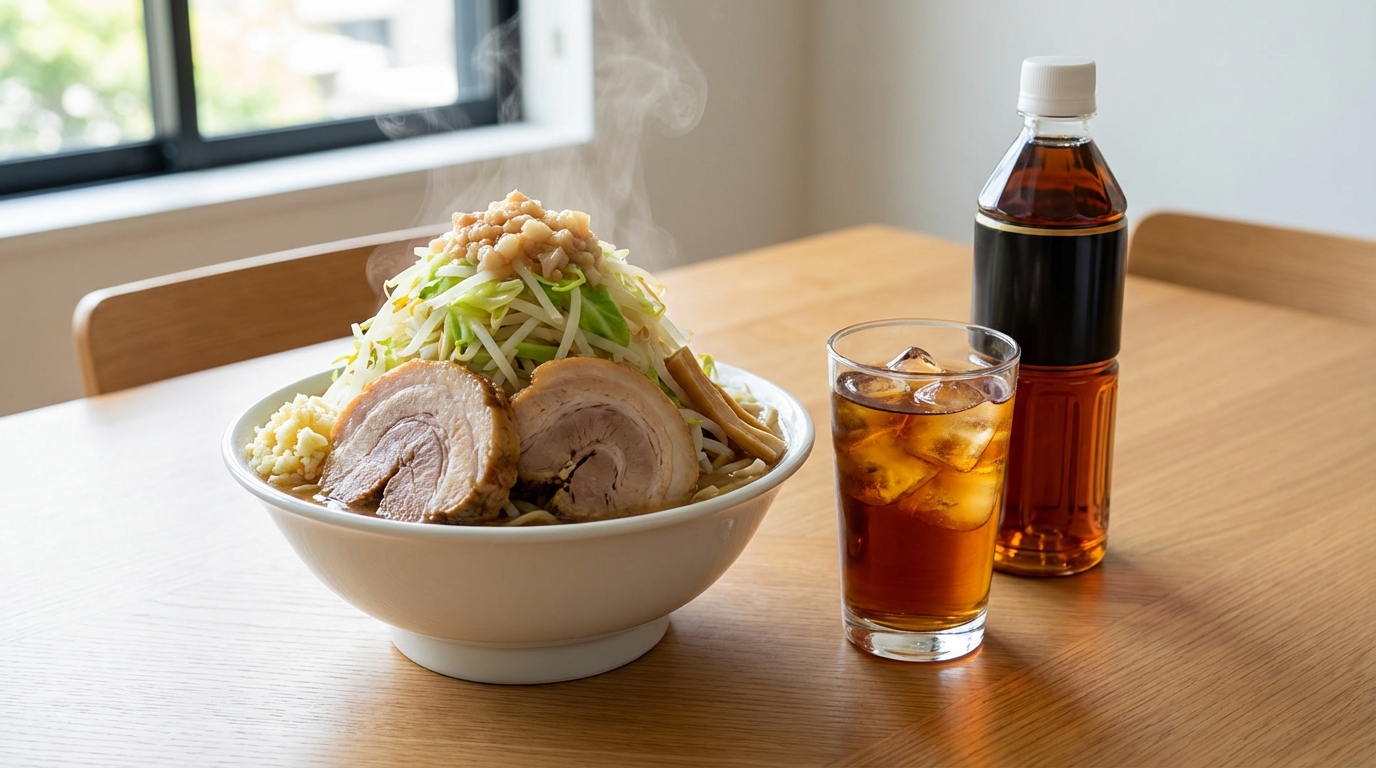 まとめ｜二郎系ラーメンを罪悪感なく楽しむための黒烏龍茶活用法