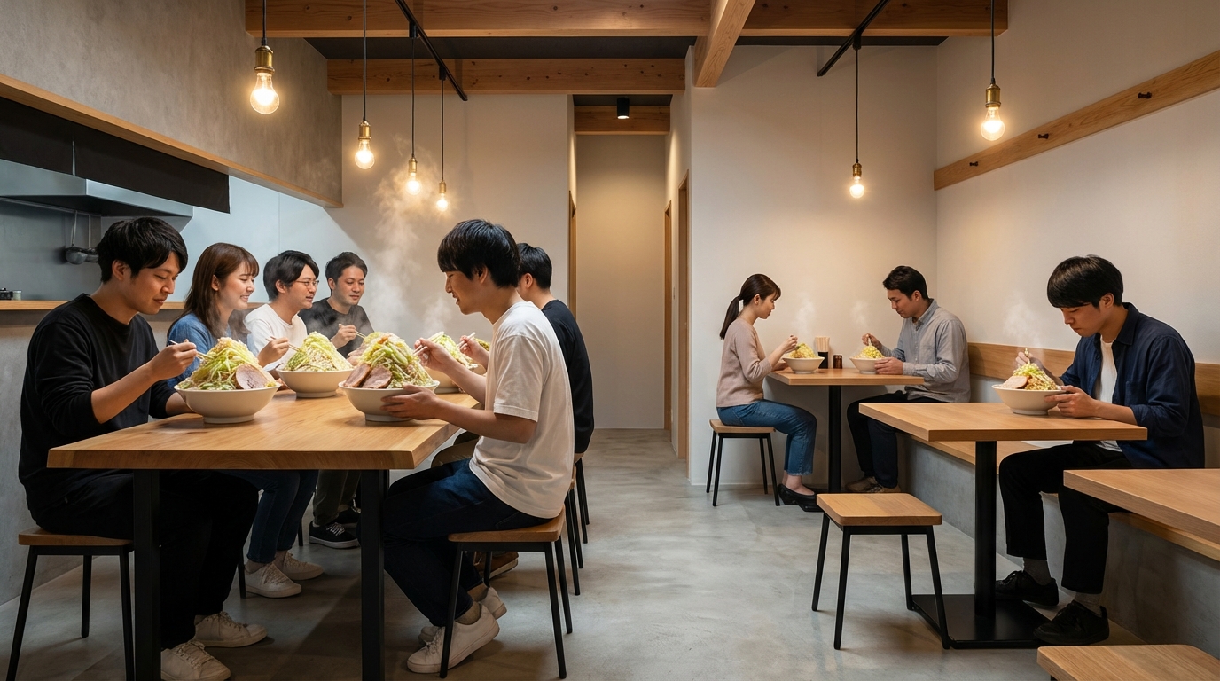 【シーン別】テーブル席がある二郎系おすすめ店舗