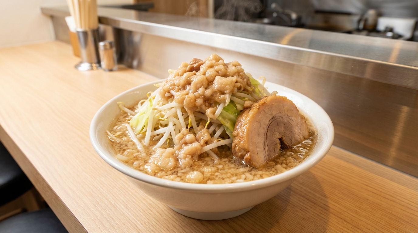 二郎系ラーメンに背脂が欠かせない3つの理由