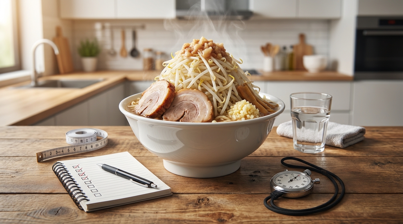 まとめ|二郎系ラーメン「大」に挑戦する前の最終チェックリスト