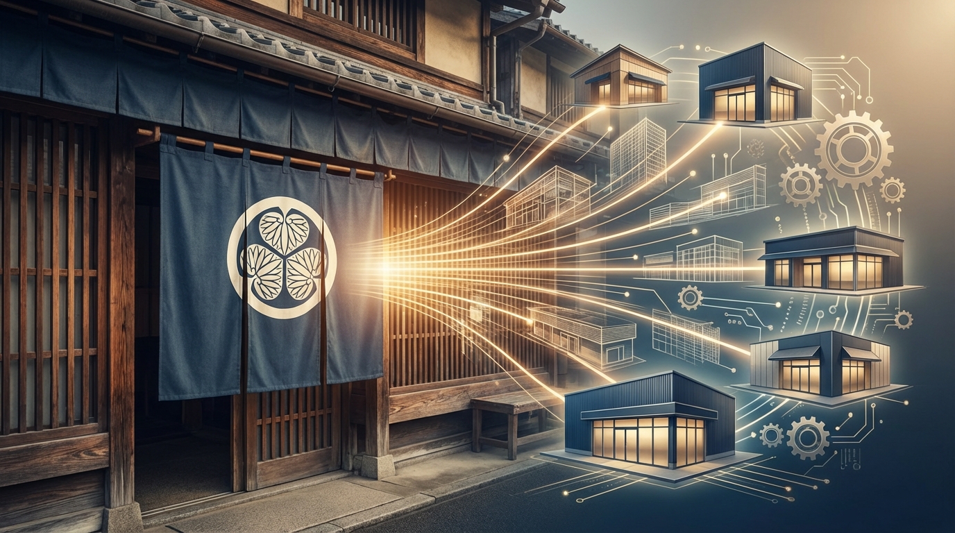 直系店舗の歴史|のれん分けによる拡大と独自の仕組み