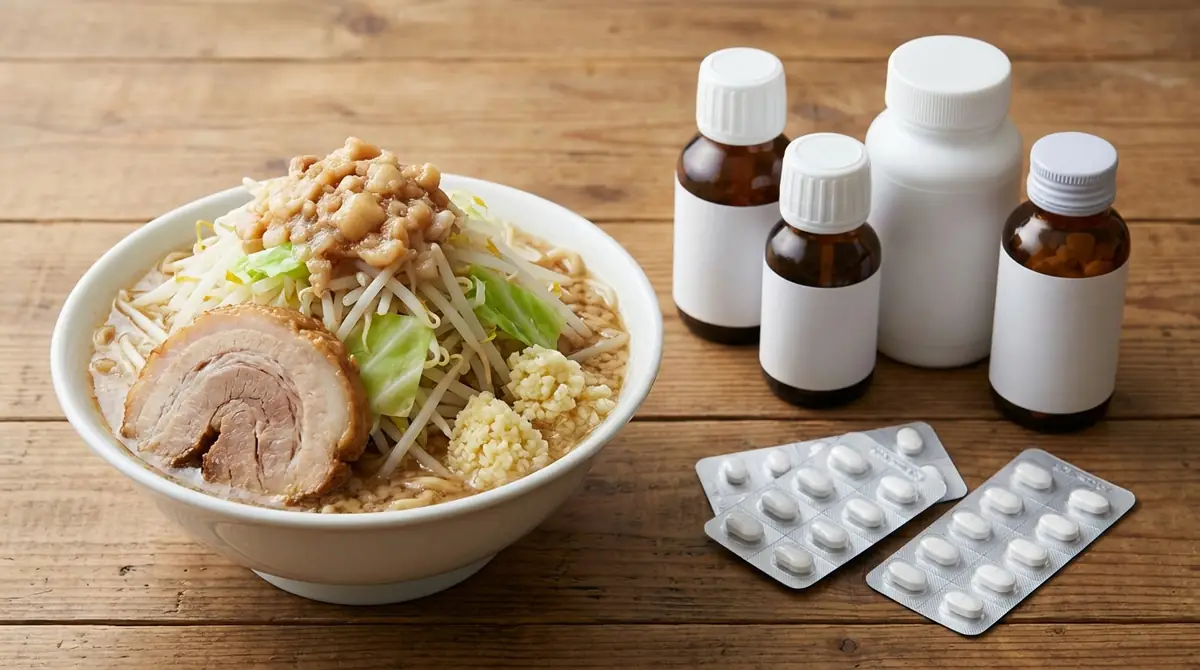 二郎系ラーメンの胃もたれに効く市販薬の選び方