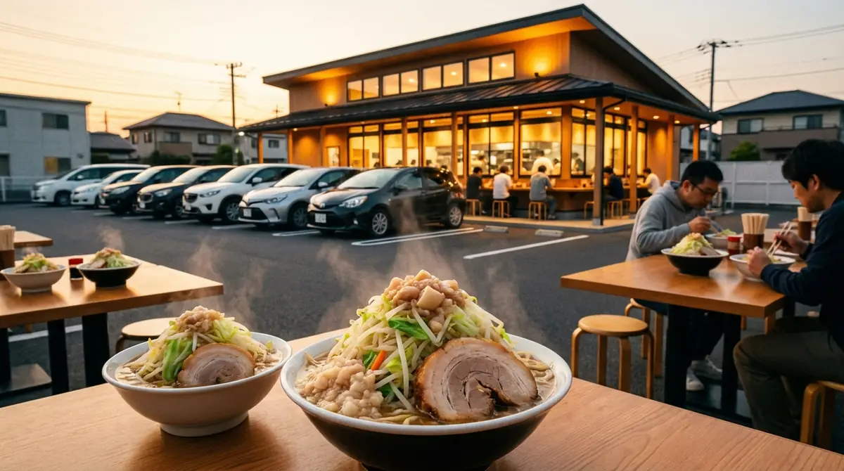 【駐車場あり】二郎系ラーメン店舗一覧|近くのエリアから探せる