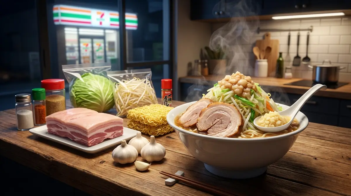 まとめ｜今夜セブンに寄って二郎系ラーメンを作ろう