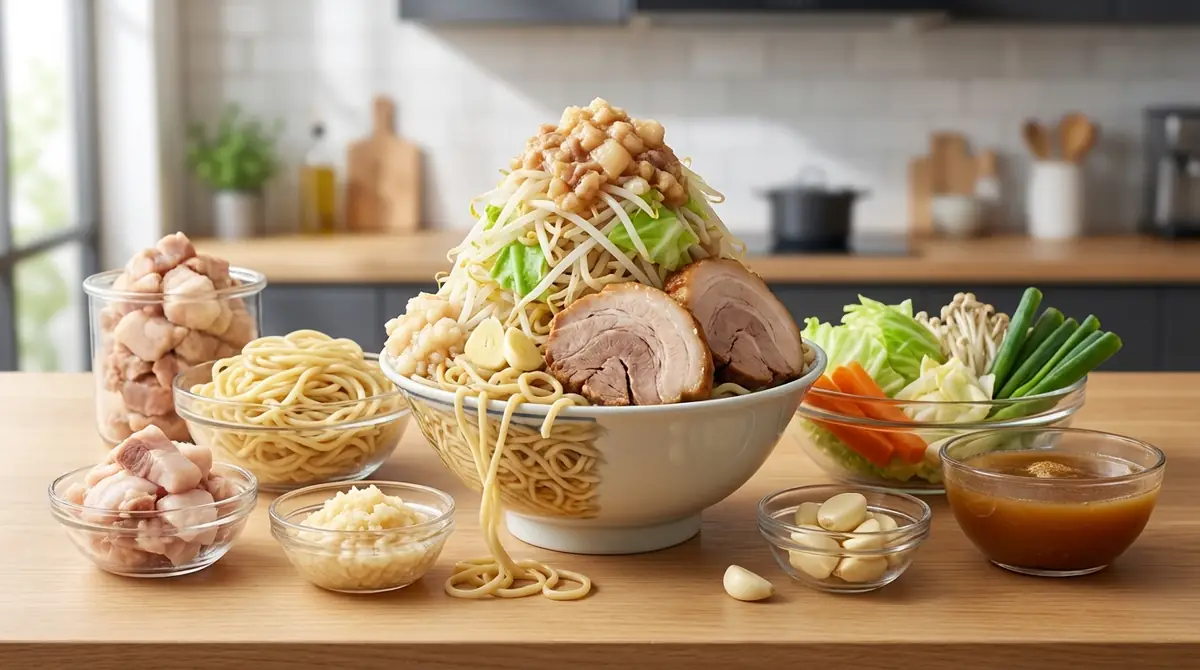 二郎系ラーメン500gのカロリー内訳を徹底分解