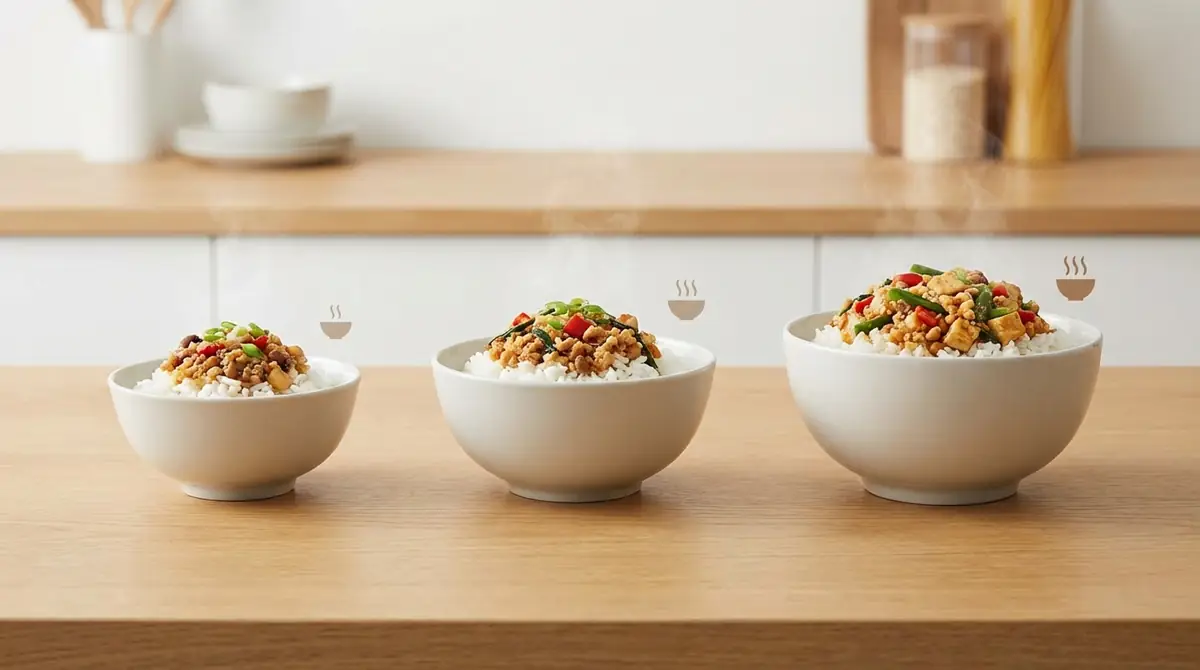 【サイズ別】小・並・大盛りのカロリー比較