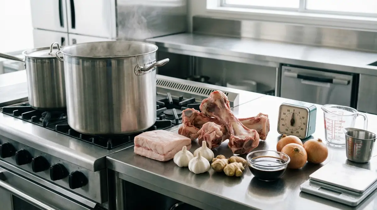 【材料・分量・時間】二郎系スープの基本をまとめて解説