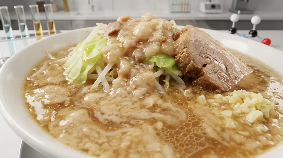 二郎系スープの特徴とは？乳化の仕組みを解説