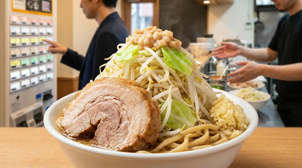 【初心者必見】二郎系ラーメンの注文方法を完全解説
