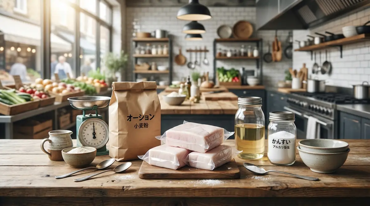 材料の入手先ガイド｜オーション・背脂・かんすいの買い方