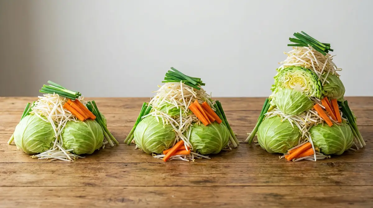 野菜コール別の量ガイド(マシ・マシマシ・鬼マシ)