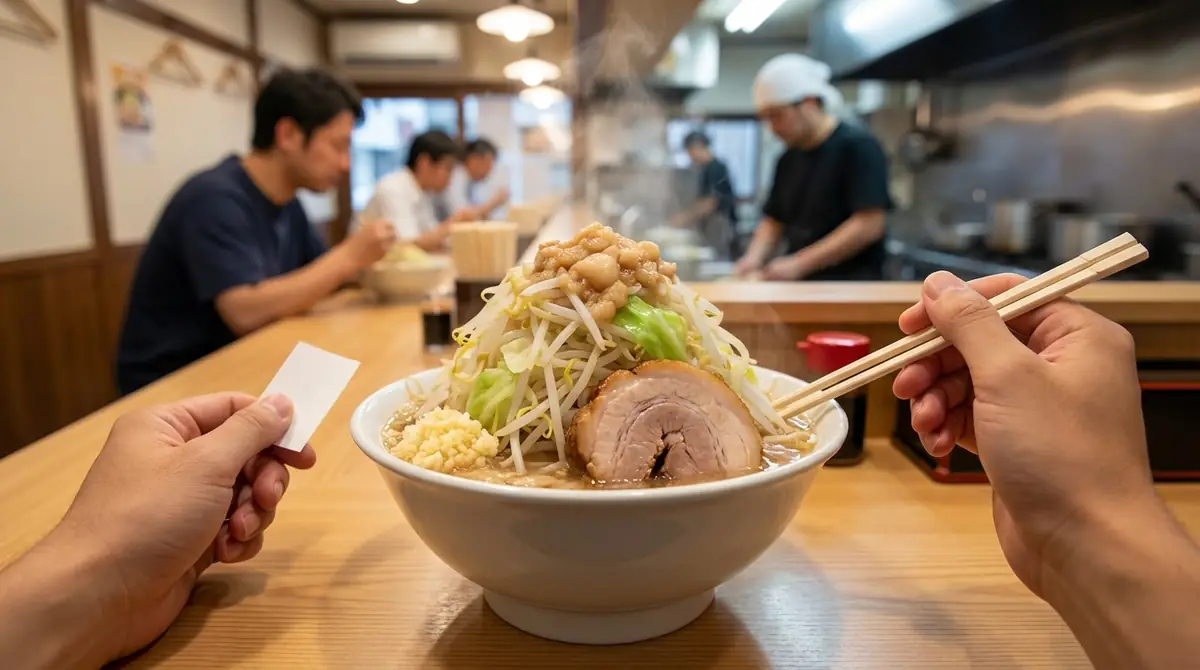 初めての二郎系ラーメン|注文方法とコールのやり方