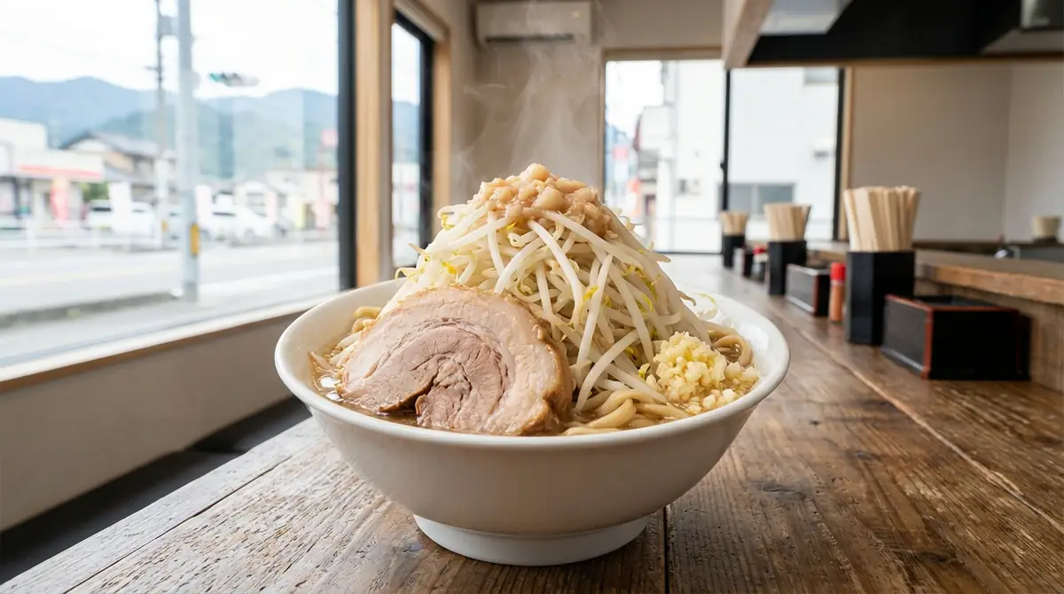 真岡市周辺の二郎系ラーメン店を詳しく紹介