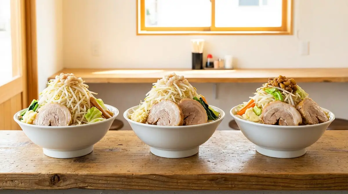 タイプ別おすすめ!真岡周辺の二郎系ラーメン比較