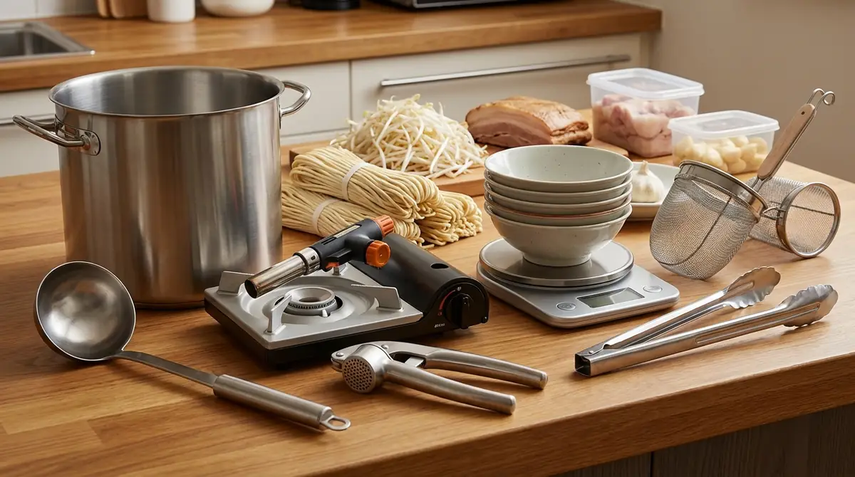 家庭で二郎系を作るために必要な道具