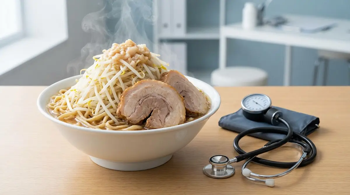 【結論】二郎系ラーメンで病気になるのか