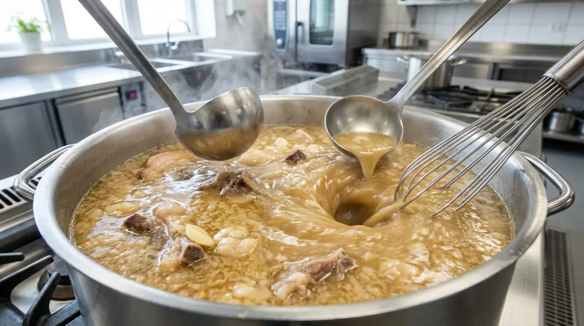 【本格派】二郎系スープの作り方｜乳化させるコツ