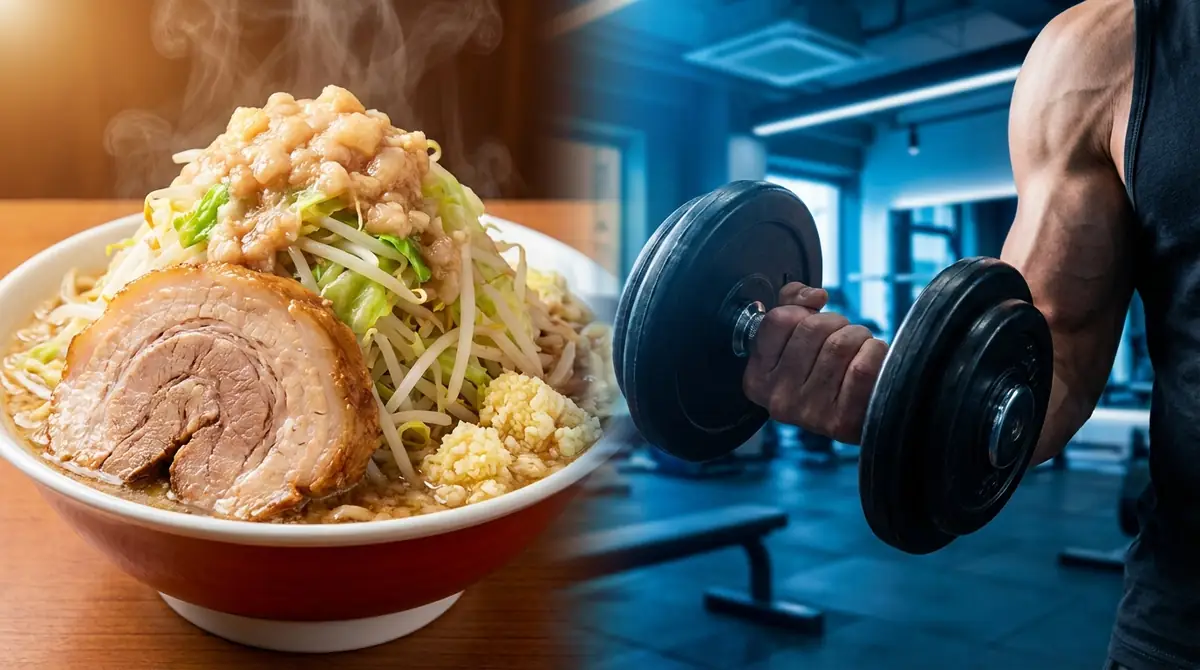 二郎系ラーメンが筋トレに与える影響【メリット・デメリット】