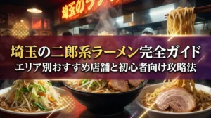 埼玉の二郎系ラーメン完全ガイド｜エリア別おすすめ店舗と初心者向け攻略法