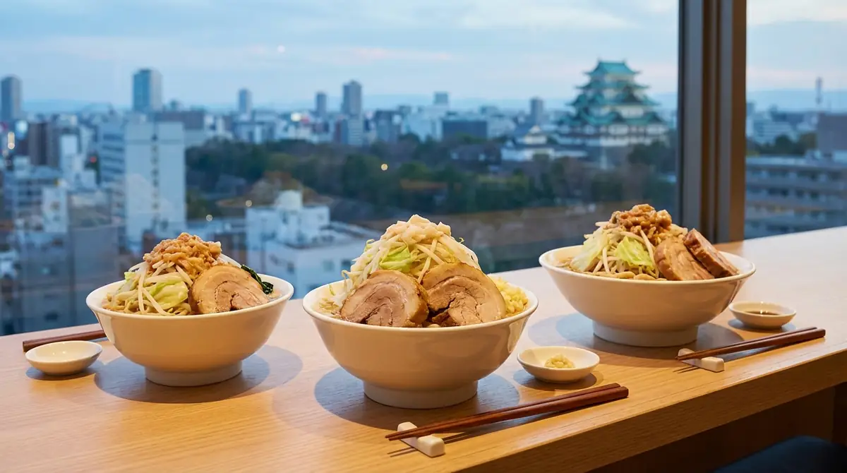 名古屋の二郎系人気3店舗を実際に食べ比べてみた