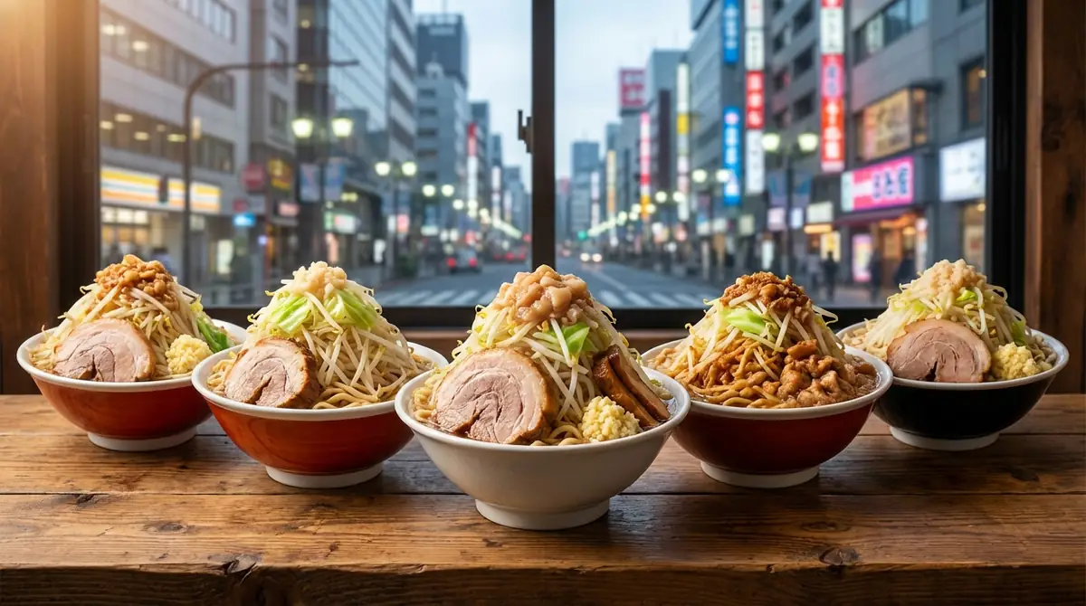 池袋で食べられる二郎系ラーメン全5店舗一覧