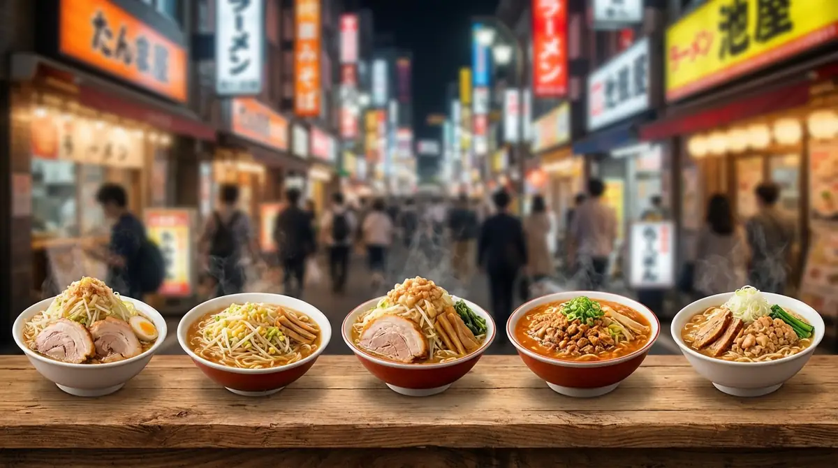 池袋の二郎系5店舗を徹底比較｜味・量・雰囲気の違い