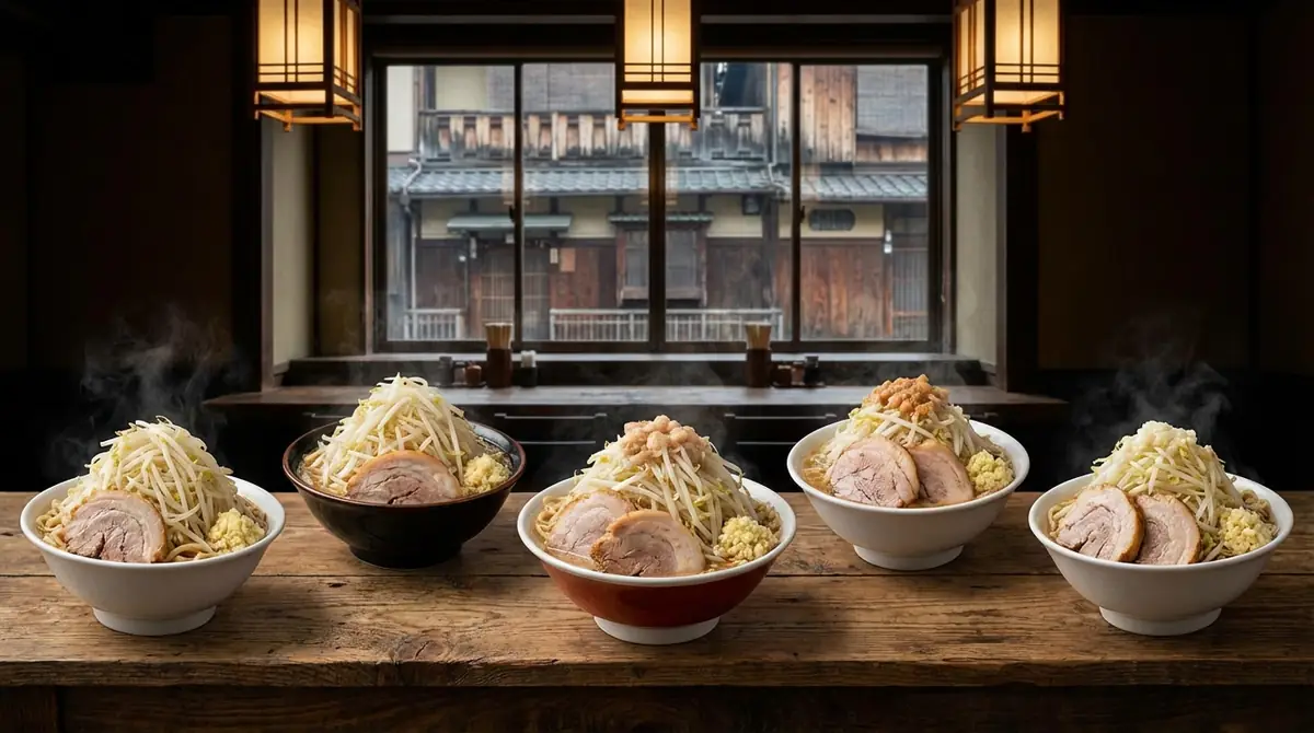 京都の二郎系ラーメンおすすめランキングTOP5
