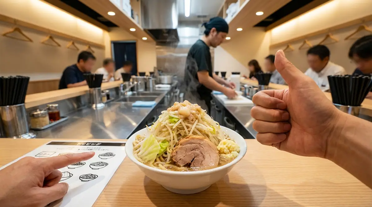 二郎系ラーメンの頼み方|初心者でも失敗しない注文マニュアル