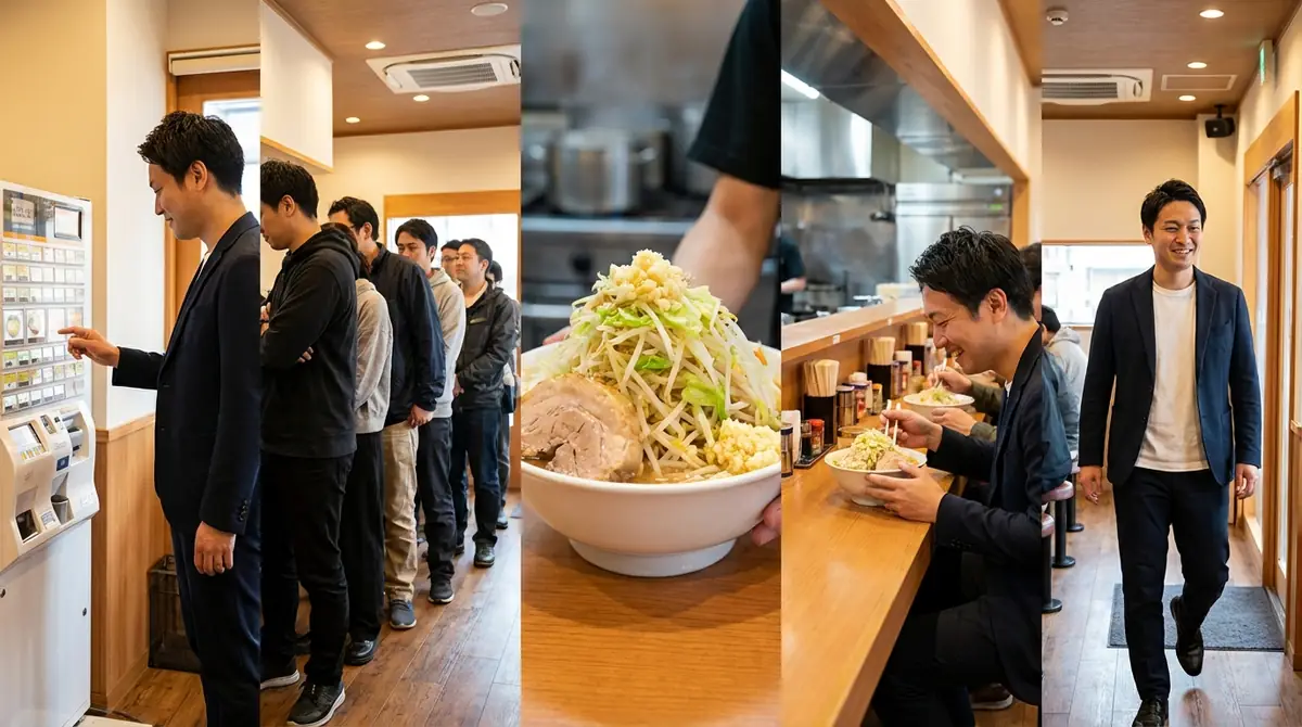 初めてでも安心！二郎系の注文から退店までの流れ