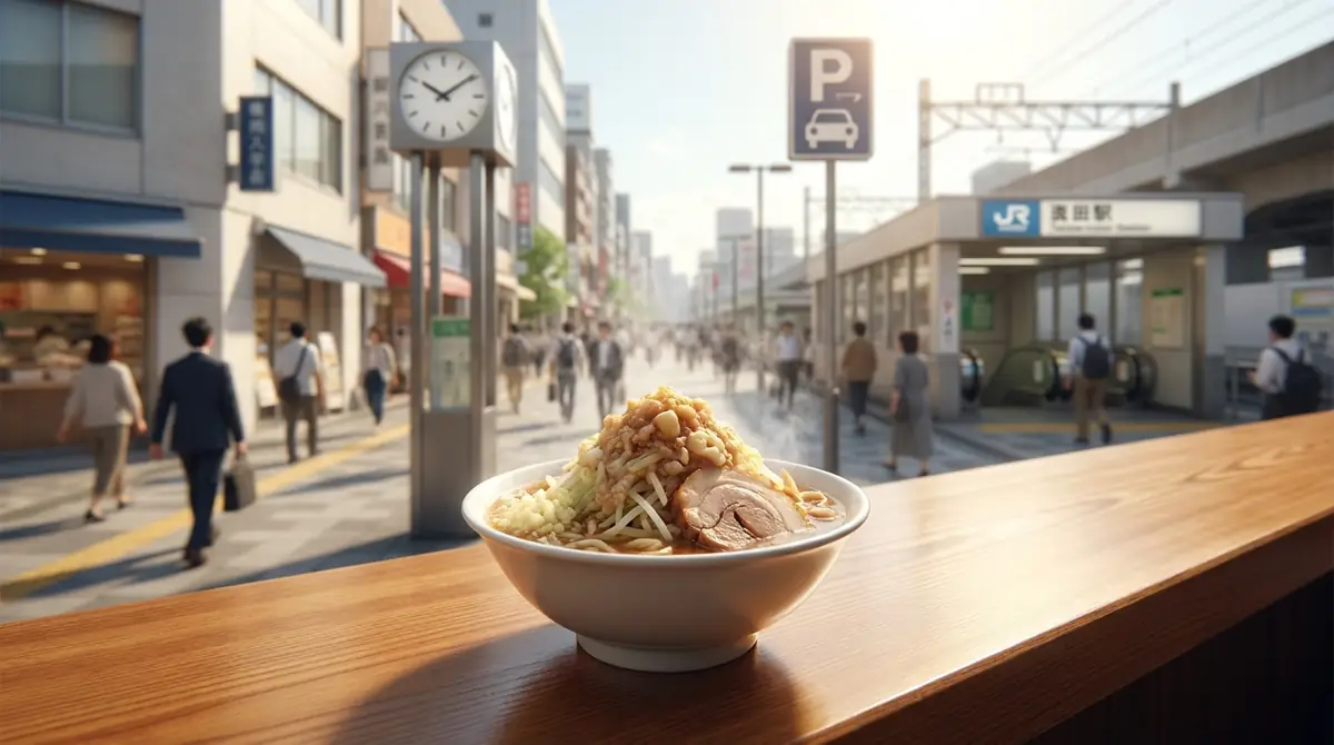 ラーメン二郎 関内店の営業時間・アクセス・駐車場【基本情報】