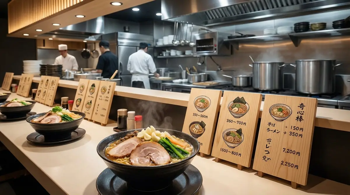 用心棒のメニュー一覧と値段