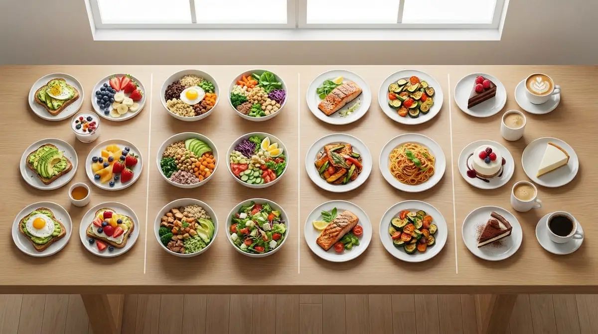 タイプ別おすすめメニュー早見表