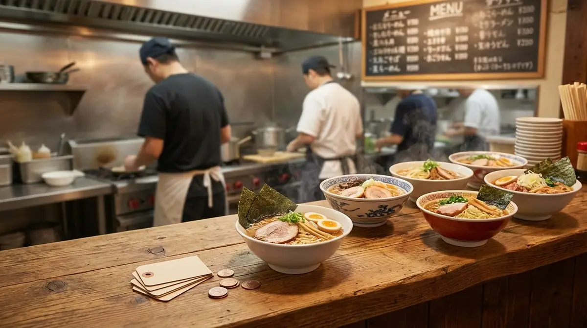 麺屋歩夢のメニュー一覧と価格【早見表】