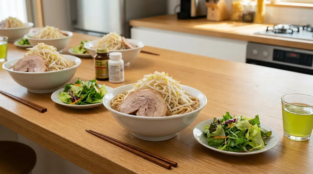 二郎系を週何回も食べたい人へ|健康を維持する6つの工夫