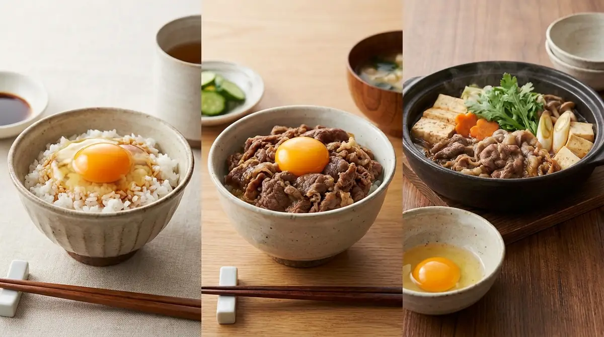 生卵トッピングの食べ方3パターン|タイミング別に徹底解説