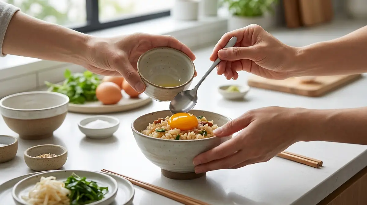 失敗しない生卵トッピングの実践手順