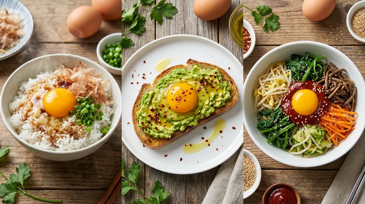 生卵と相性抜群のトッピング組み合わせ3選