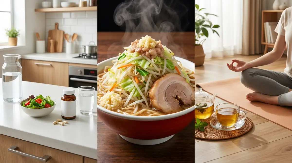 二郎系で後悔しないための完全対策【食前・食中・食後】