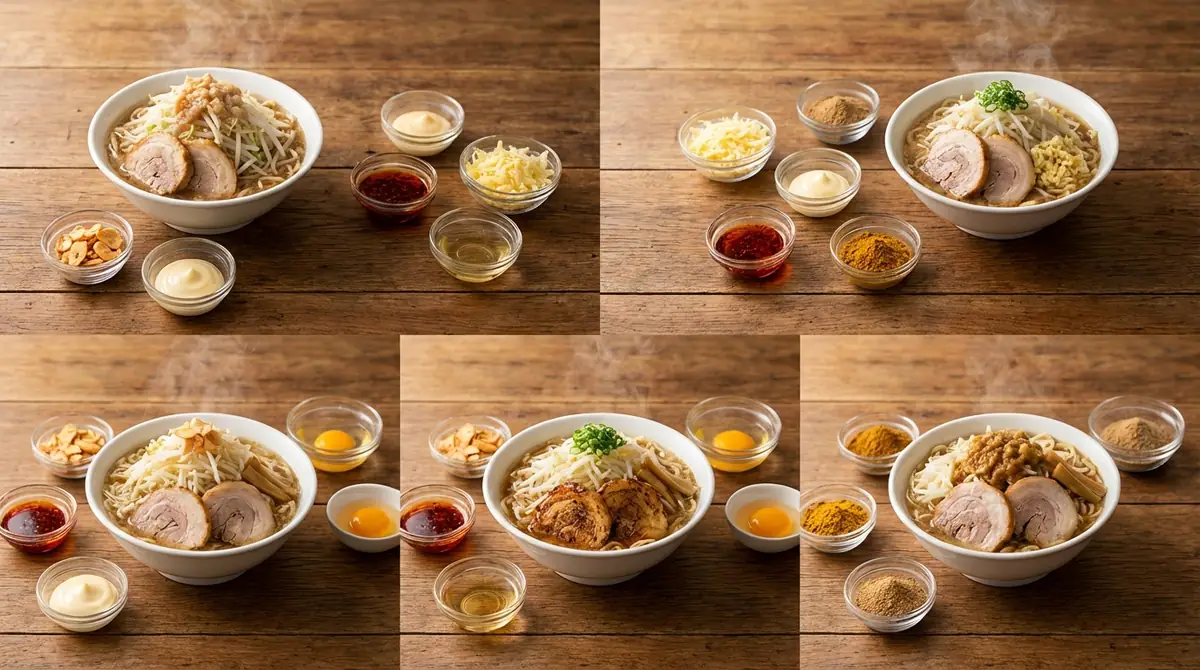 目的別｜二郎系味変のおすすめ組み合わせパターン5選