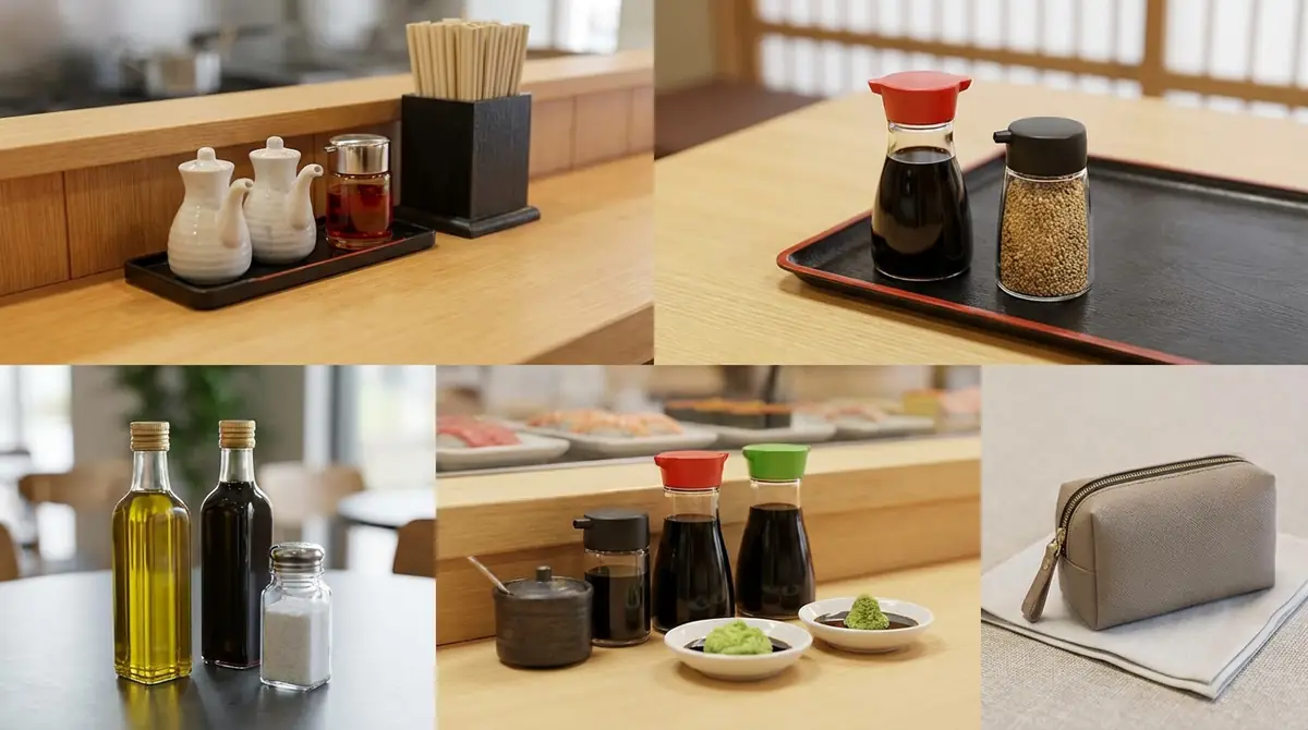 店舗別｜卓上調味料の違いと持ち込みマナー