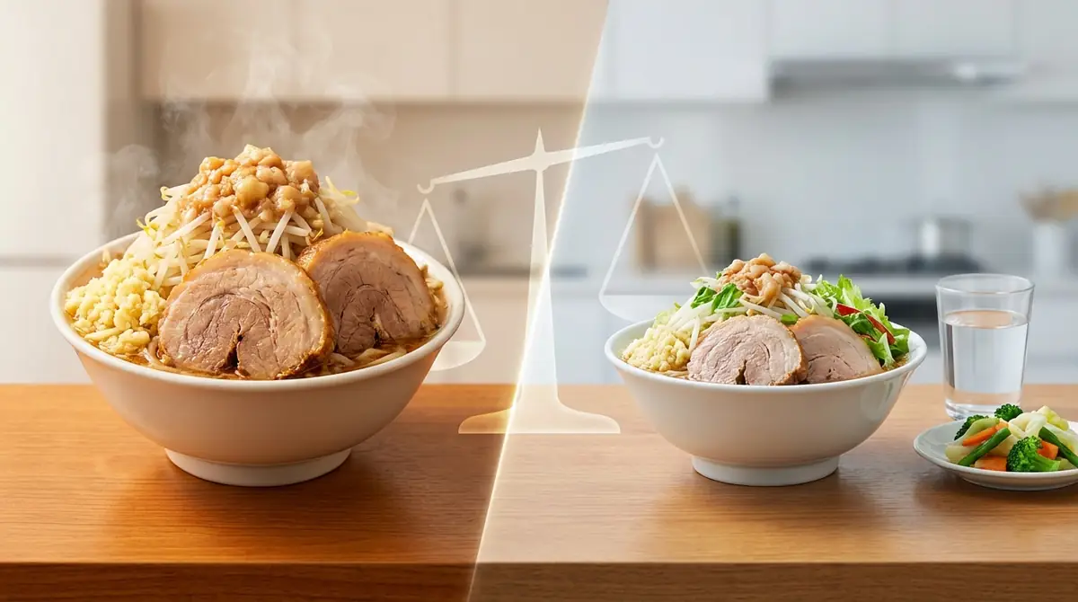 【結論】二郎系が体に悪いのは本当｜ただし頻度と食べ方で調整可能