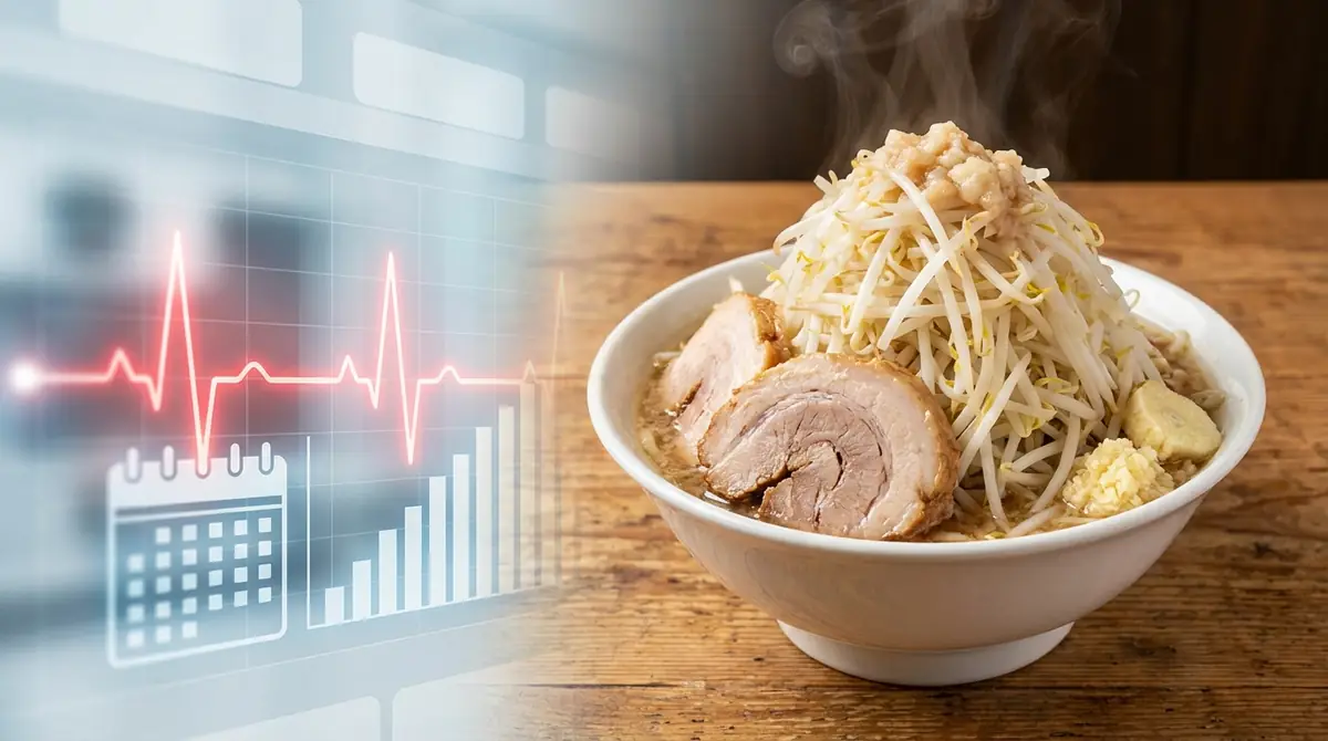 二郎系を食べ続けると体に悪い影響は？頻度別の健康リスク