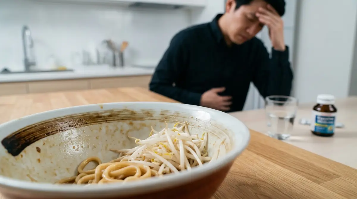 二郎系を食べた後に起こる体の不調と原因