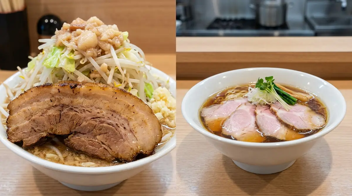 二郎系チャーシュー（豚）とは？普通のチャーシューとの違い