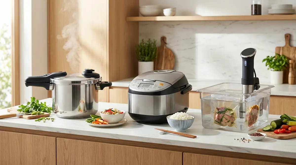 【時短】圧力鍋・炊飯器・低温調理器で作る方法