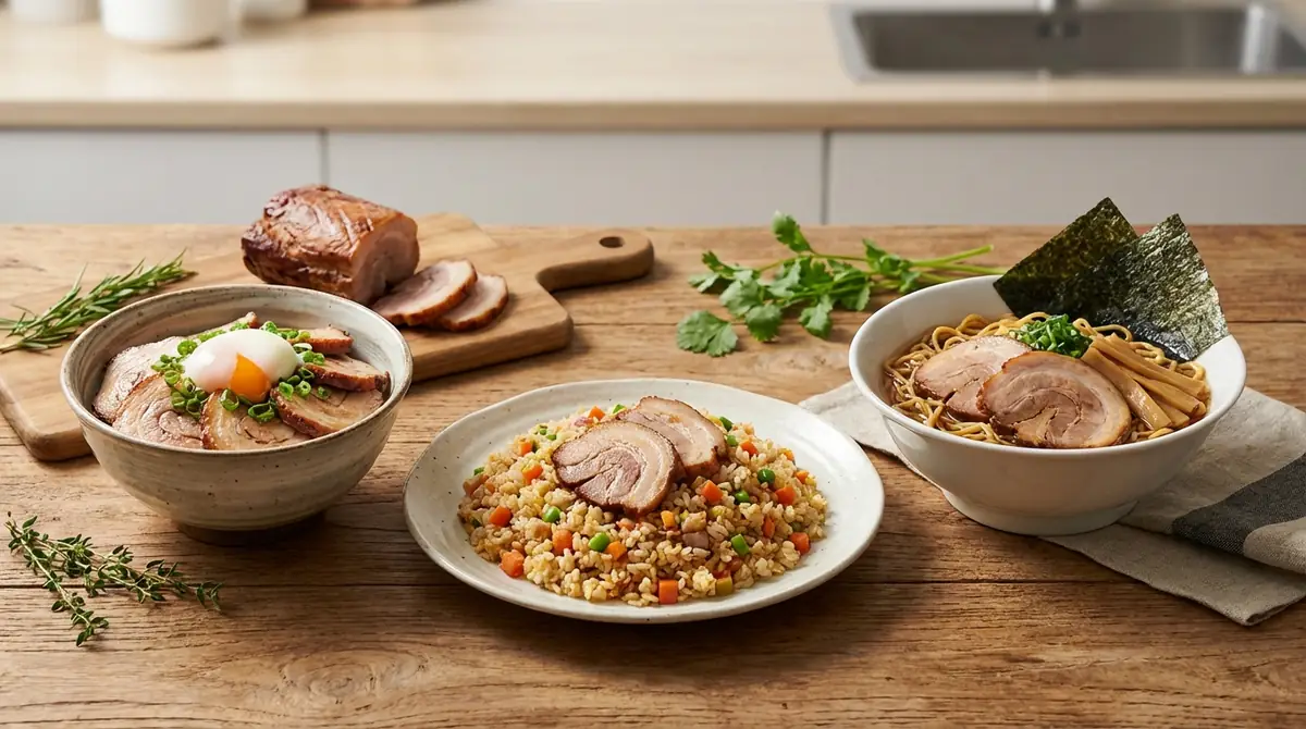 余ったチャーシューのアレンジレシピ3選