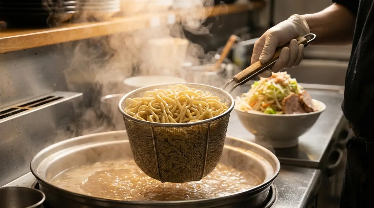 なぜ二郎系で麺上げが必要?3つの理由を解説